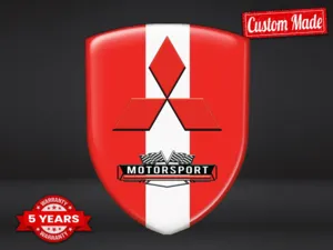 Mitsubishi Domed Emblem Max Durable Stylish Pro Performance